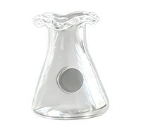 Clear Magnetic Vase, Funny Fridge Decor, Portable Holder with DIY Feature, Acrylic Ornament, Cute Kitchen Magnet with Modern Style, Apartment Accessory for School and Office Locker