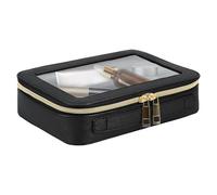 Clear Makeup Bag - Multifunctional Clear Makeup Bag for Convenient Storage, Waterproof Travel Cosmetic Bags with Zipper Pocket, Portable Organizer for Women Toiletries Makeups Travel Use