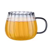 Clear Mug - Anti-slip, Transparent Glass Tasses Lavage Dish Lave-vaisselle, Fête Photobooth Des Fêtes | Serve Des Boissons Pour Le Thé Au Lait, La Poudre, L'eau De Soude, Le Café Chaud, Le Lait De Soj