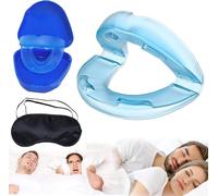 Clear Nuvia Anti Ronflement, ClearNuvia Pro Anti Ronflement, Appareil Anti Ronflement Efficace Dès La Première Nuit, Embout Buccal Confortable Pour Hommes Et Femmes, Pour Un Sommeil Paisible