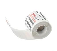 Clear Oil Change Stickers 2x2 Inch 300 Pack Repositionable