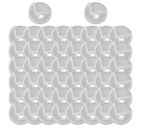 Clear Plastic Mirror Clips 5mm for Wall Mount Glass(A 50pcs)