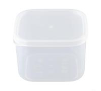Clear PP Food Storage Box Microwave Safe Stackable(1000ml) | Transparent PP material, microwave safe, heat resistant, scratch pour proof, easy to clean