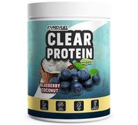 Clear Protein Vegan 360 g BLUEBERRY COCONUT, boisson protéinée incroyablement délicieuse et rafraîchissante, alternative végétalienne Clear Whey Protein/Iso Clear avec hydrolysat de protéines de pois