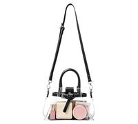 Clear Purse - Stadium Tote, Waterproof Shoulder Bag For Concert Events | 26x11x22cm Size | Detachable Strap Shoulder Bag | Waterproof Magnetic Buckle Tote for Phone, Makeup, Concert, Stadium