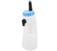 Clear Scale Calf Nursing Bottle, Baby Goat Bottles, Farm Goat Milk Feeder, Lamb Feeding Bottle, 1l Small Animal Milk Nipple Bottle With Hand Grip for Feeding Sheep Lamb Goat Cattle Calf