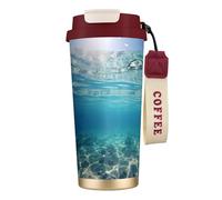 Clear Sea Tasse à café isotherme en acier inoxydable 316 pour garder au chaud et au froid