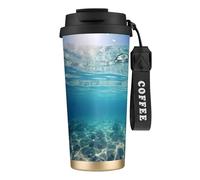 Clear Sea Tasse à café isotherme en acier inoxydable 316 pour garder au chaud et au froid