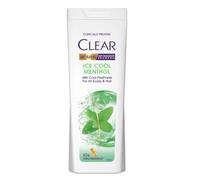 CLEAR Shampooing anti-pelliculage au menthol pour femme 360 ml - Traitement du cuir chevelu nettoyant en profondeur avec menthol et niacinamide rafraîchissant pour jusqu'à 48 h de fraîcheur, contrôle