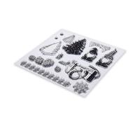 Clear Stamps - Noël Des Lutins, 102,5x97mm, 14 Motifs, 1feuille