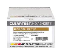 Clear Test 03011659 pylori test Cassette (Lot de 20)