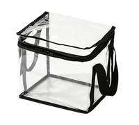 Clear Toy Storage Bags - Waterproof Large Capacity Reusable Pouch for Blocks | Board Game Storage Pouch | for Building Blocks Puzzle Stuffed Animals Dolls Books Home Travel, Zipper with Handles