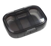 Clear Travel Pill Box 3 Compartment 3 Times A Day Portable Clear