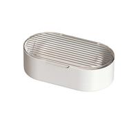 (Clear) Travel Soap Case Holder With Double Layer Water Resistant, Easy To Carry and Elegant Look Clear