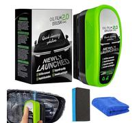 Clear Vision Car Glass Cleaner, 2025 Best ClearVision Glass Cleaner, ClearVision - Crystal-Clear View in Any Weather, Automotive Oil Film Cleaning Brush for Car Windshields (1)
