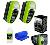 Clear Vision Glass Cleaner, 2025 Upgrade Clearvision Car Windshield, Oil Film Brush 2.0, Automotive Oil Film Cleaning Brush, Clearview Shield Cleaner, Prevents Rain and Fog for Car Glass (2, 150ml)