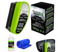 Clear Vision Glass Cleaner, 2025 Upgrade Clearvision Car Windshield, Oil Film Brush 2.0, Automotive Oil Film Cleaning Brush, Clearview Shield Cleaner, Prevents Rain and Fog for Car Glass (1, 150ml)