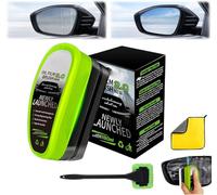 Clear-Visions Nettoyant pour vitres de voiture, brosse de nettoyage réutilisable pour film d'huile automobile, brosse de nettoyage anti-pluie et anti-buée pour voitures (1)