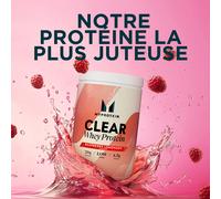 Clear Whey Isolate - 500g - 20portions - Framboise Citronnée