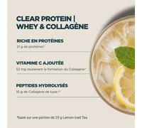 Clear Whey Isolate - 500g - 20portions - Lemon Iced Tea (+ Collagen)