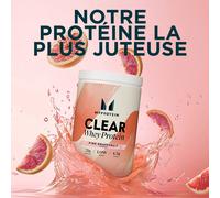 Clear Whey Isolate - 500g - 20portions - Pink Grapefruit