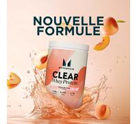 Clear Whey Isolate - 875g - 35portions - Peach Tea