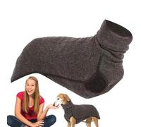 Clear Whippet, Polyester Small | Greyhounds Fleece avec une touche chaude douce, une peluche de chien, populaire en Europe et en Amérique, saut en polaire ?og | Vêtements pour chiens pour petits anima