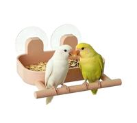 Clear Window Bird Feeder with Strong Suction Cups for Outdoor Bird Watching