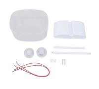 Clear Window Bird Feeder with Strong Suction Cups | Transparent Bird Feeder for Outside/Kitchen/Garden | Detachable Seed Tray, Weatherproof Design