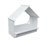 Clear Window Feeder, Outdoor Bird Feeding, 6x4in Garden Viewing Feature, Acrylic Transparent Hanging Design, Wildlife Station with Squirrel Guard, Hummingbird Attraction for Balcony Deck