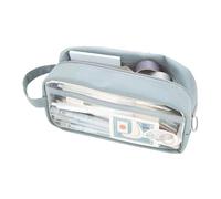 Clear Zipper Pencil Pouch - Large Capacity Transparent Pen Case, Waterproof & Durable Makeup Bag for School & Office, Easy Organization Stationery Pouch for Students, Teachers & Professionals, Travel