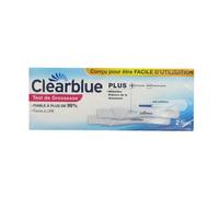 Clearblue Plus Test De Grossesse 2 Tests