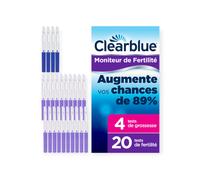 Parapharmacie en ligne > Bébé & Maman > Produits Pour Maman > Produits pour Conception et Grossesse Clearblue Advanced RechargeTests de Fertilité x 24 - Conception et grossesse - Pharmacie en ligne La