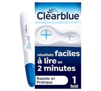 Clearblue Test De Grossesse, 1 unité, Pratique et Rapide, Fiable à Plus De 99%, Détection Précoce de la Grossesse, Résultats jusqu’à 5 jours avant le retard de vos règles