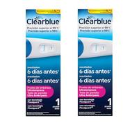 Clearblue Test de grossesse analogique - Détection ultra-précoce - Jusqu'à 6 jours avant - Résultats en minutes - Précision supérieure à 99 % - Facile et pratique à utiliser (lot de 2)