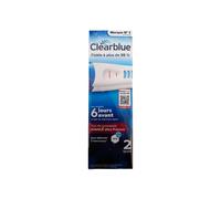 Clearblue Test de Grossesse Avancé Ultra Précoce Boite de 2 Tests