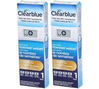 Clearblue Test de Grossesse avec Indicateur Conception Test(S) 2x1 pc(s)