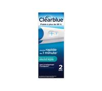Clearblue Test de grossesse détection rapide boite de 2