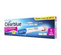 Clearblue Test de Grossesse Détection Ultra Précoce Digital