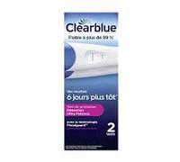 Clearblue Test de Grossesse Détection Ultra-Précoce x 2 - Tests de grossesse - Pharmacie en ligne LaSante.net