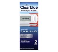 Clearblue Test De Grossesse Détection Ultra Précoce Digital 2 Pièces