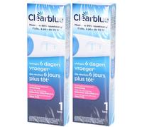 Clearblue® Test De Grossesse Early Détection Précoce Test(S) 2x1 pc(s)