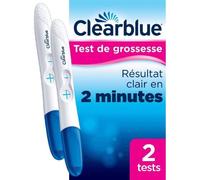 Clearblue Test De Grossesse - Pratique Et Rapide - Pack 2 Tests