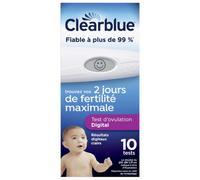 Clearblue Test d'ovulation Digital - Conception et grossesse - Pharmacie en ligne LaSante.net x 10