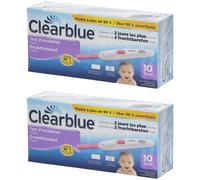 Clearblue Test d'Ovulation Digital Test(S) 2x10 pc(s)
