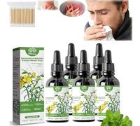 Clearbreath Dendrobium & Mullein Extract,Powerful Lung Support & Cleanse & Respiratory,Breath Dendrobium & Mullein Extract Herbal Drops,Herbal Lung Health Essence. (5 PCS)