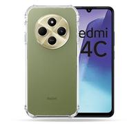 ClearCase Coque Transparente Renforcée pour Xiaomi Redmi 14C 4G
