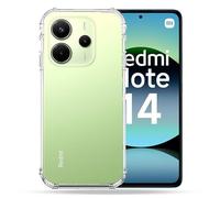 ClearCase Coque Transparente Renforcée pour Xiaomi Redmi Note 14 4G