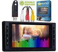 ClearClick Convertisseur vidéo vers numérique 3.0 (troisième génération) - Enregistrez des vidéos et Audio à partir de magnétoscope, VHS, AV, RCA, Hi8, caméscope, DVD, platines, Cassettes (édition