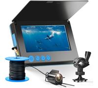 Clearhook Fishing Camera, Clearhook 5″ Portable Underwater Fishing Camera - 220° Wide-Angle IR Night Vision, for Sea/Wild/Ice/Lake/Boat Fishing (4.3in,Line Length 30m)
